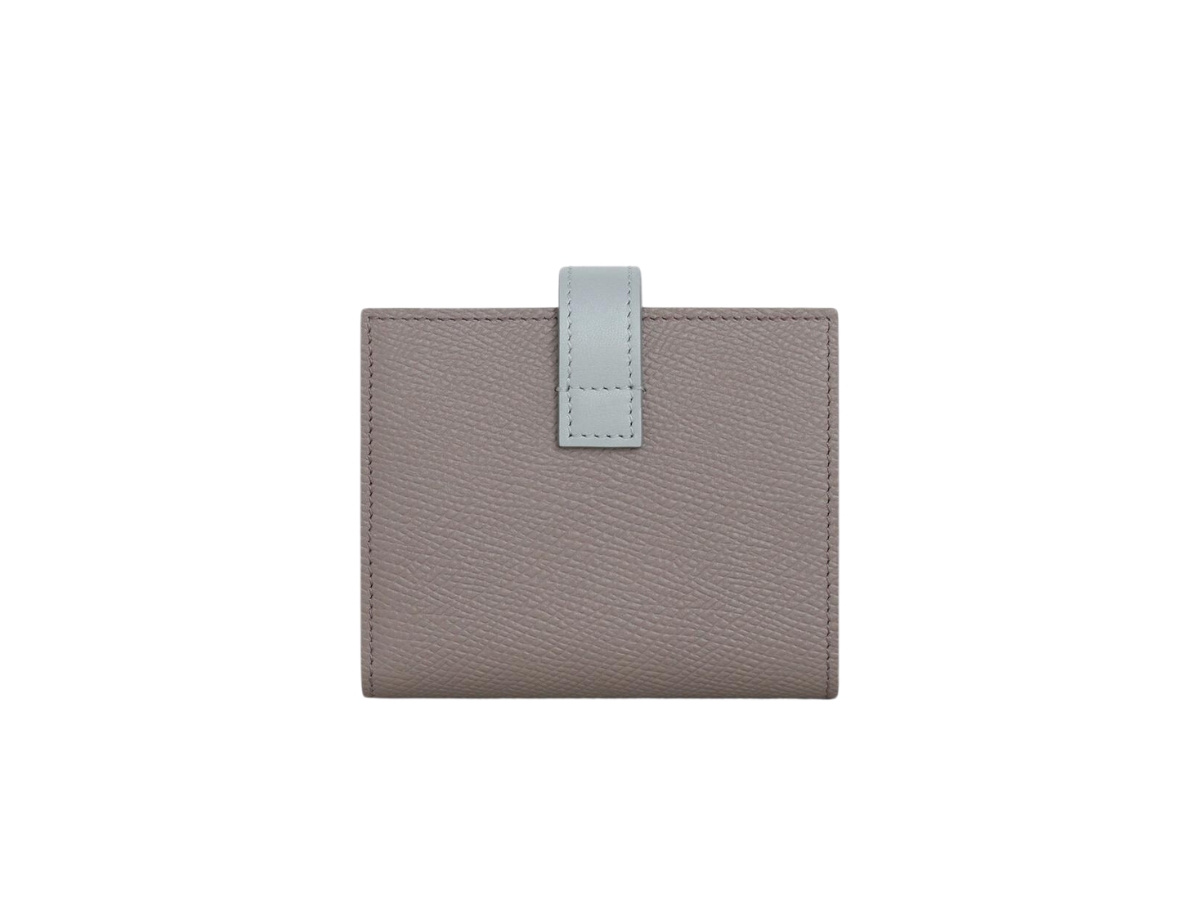 SASOM bags Celine Small Strap Wallet Essentials In Bicolour Grained Calfskin Pebble Mineral Check the latest price now