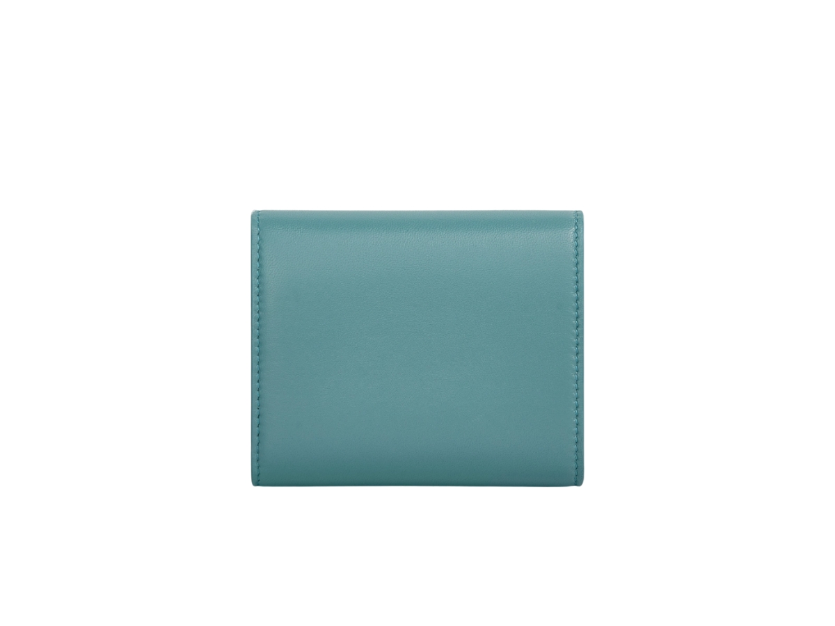 MICRO BAG 7 IN TAWNY BROWN SMOOTH LAMBSKIN GREEN STRAP