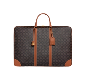 Buy Celine Soft Luggage 70 In Triomphe Canvas And Calfskin With Gold Finishing Hardware Tan at Sasom – Authentic and Ready to Ship