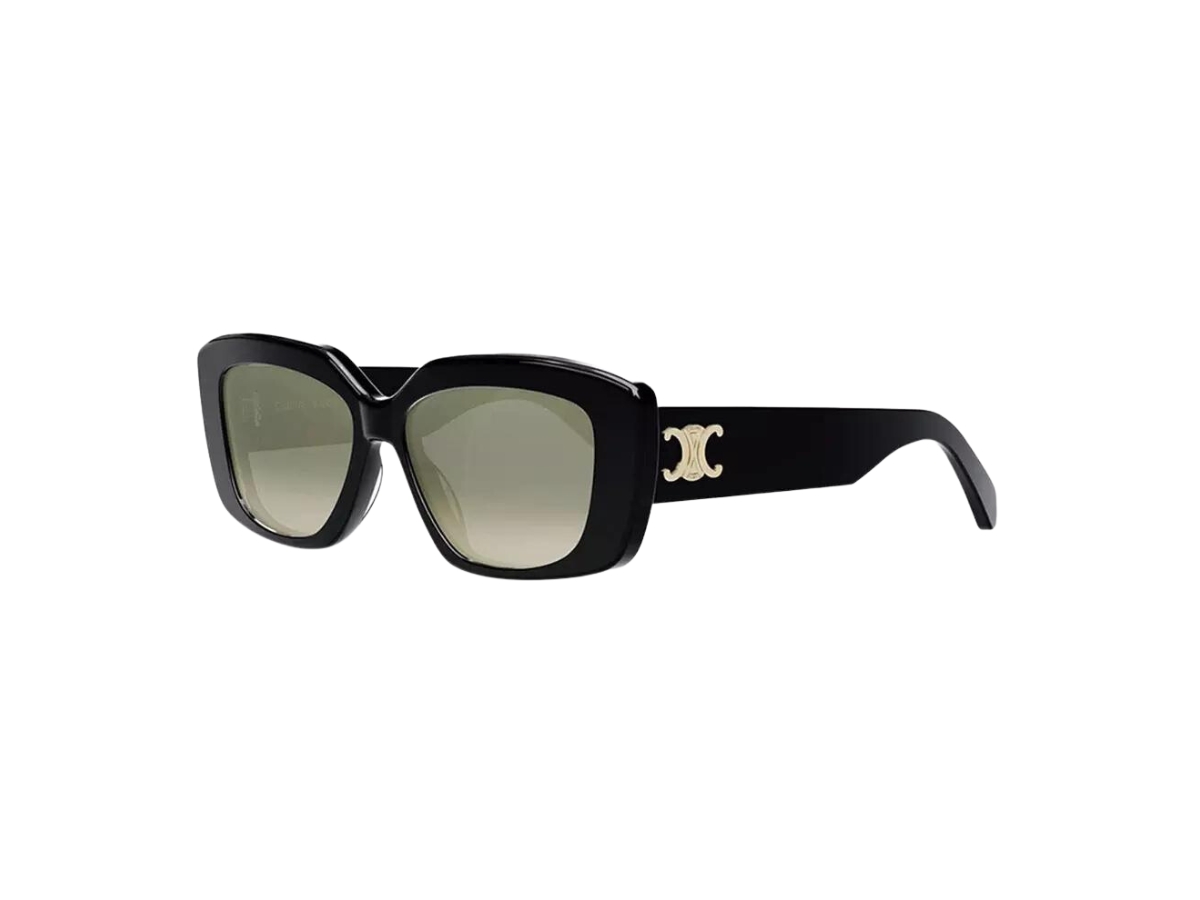 Celine Sunglasses In Acetate Black With Organic Lenses