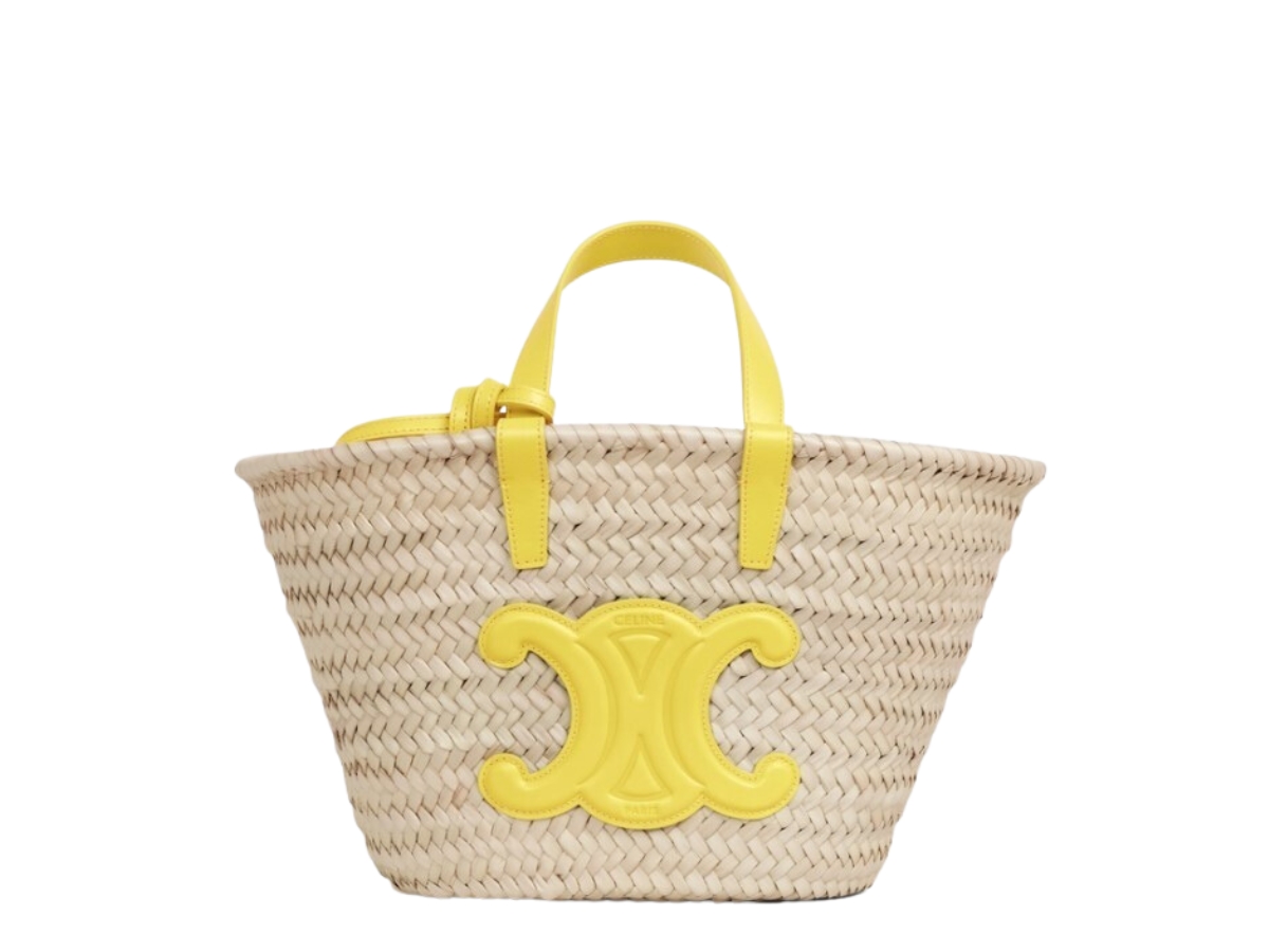【国内発送】TEEN TRIOMPHE CELINE CLASSIC PANIER PALM LEAVES 国内発送】TEEN TRIOMPHE CELINE CLASSIC PANIER PALM LEAVES