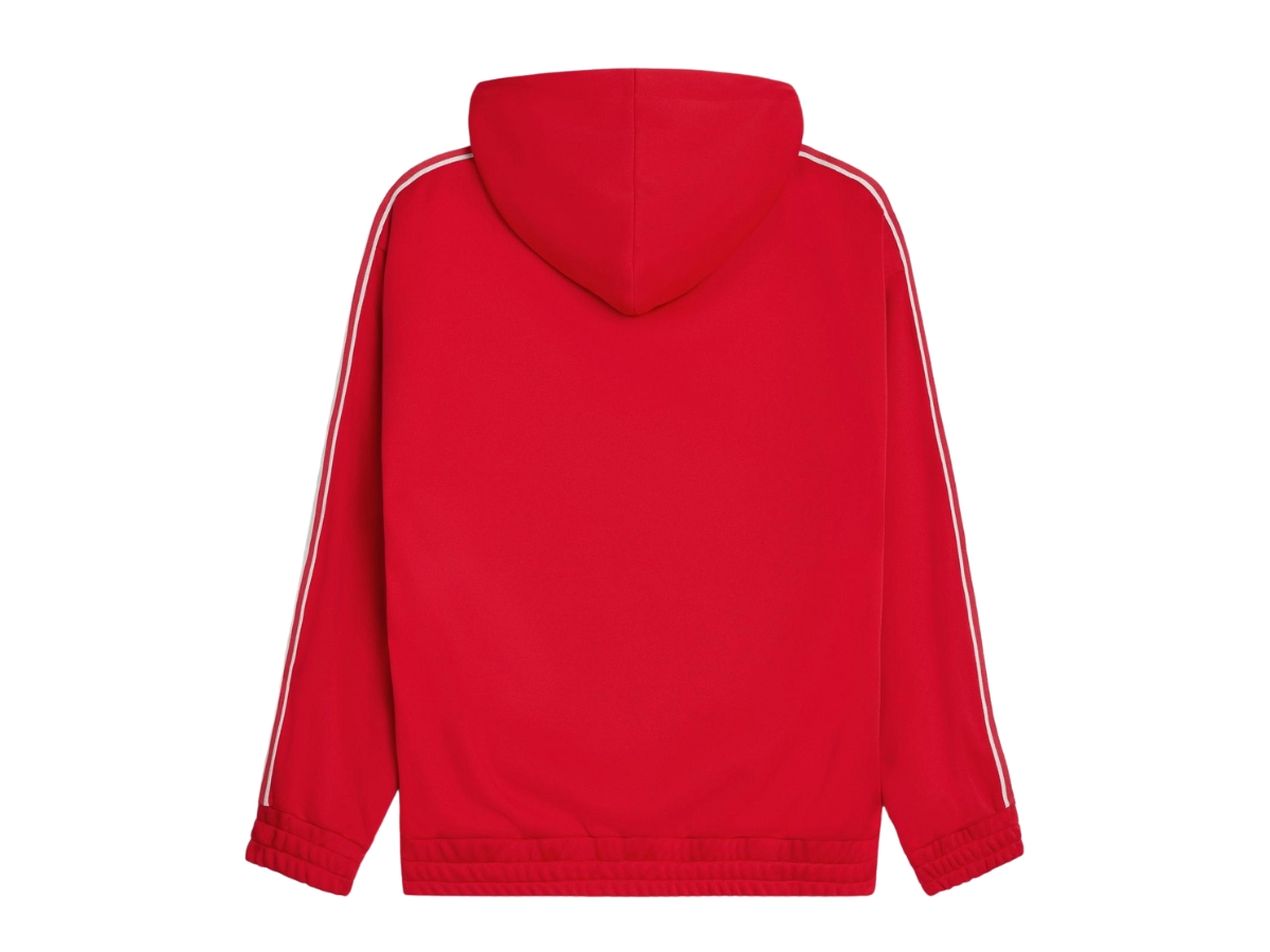 Celine Tracksuit Jacket In Double Face Jersey Red Off White