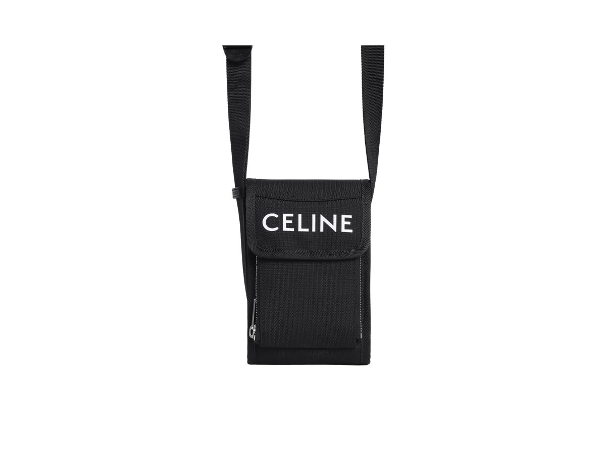 SASOM | bags Celine Trekking Flap Phone Pouch In Nylon With Celine