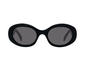 Celine Triomphe 01 Sunglasses In Acetate Black
