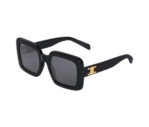 Buy Celine Triomphe 13 Sunglasses In Acetate Frame With Smoke Lenses Black at Sasom – Authentic and Ready to Ship