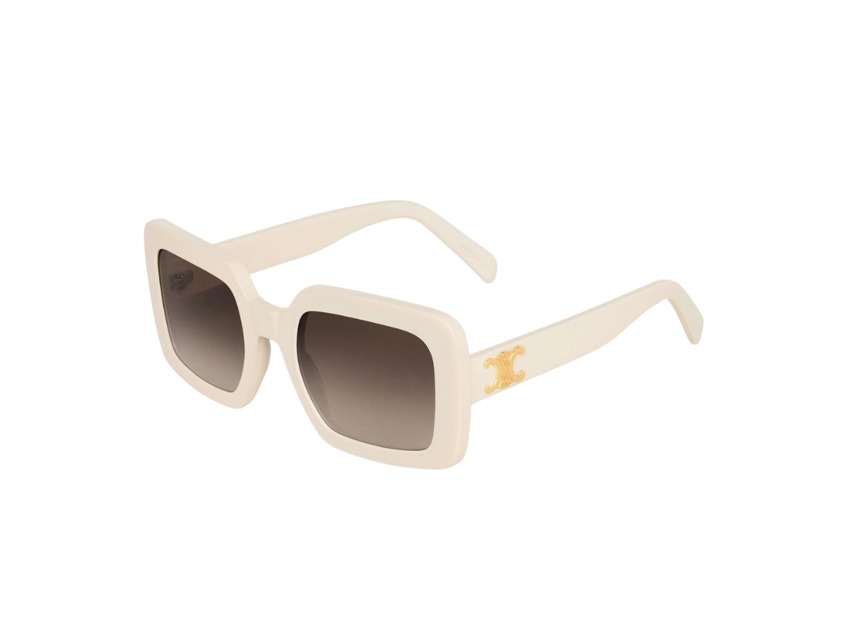 Celine Triomphe 13 Sunglasses In Acetate Frame With Smoke