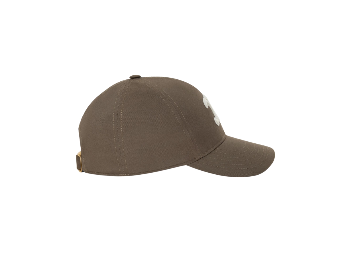https://d2cva83hdk3bwc.cloudfront.net/celine-triomphe-baseball-cap-in-cotton-dark-taupe-3.jpg