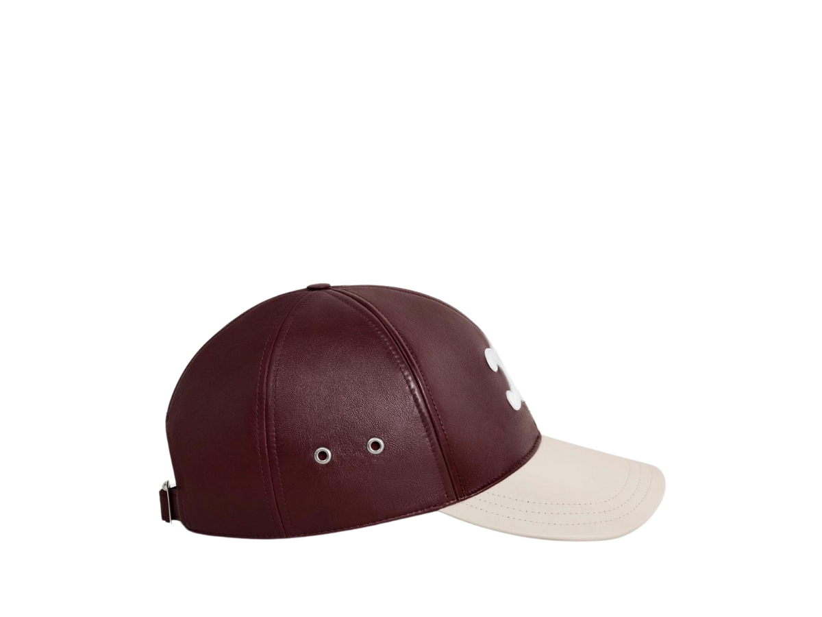 https://d2cva83hdk3bwc.cloudfront.net/celine-triomphe-baseball-cap-in-lambskin-white-bordeaux-3.jpg