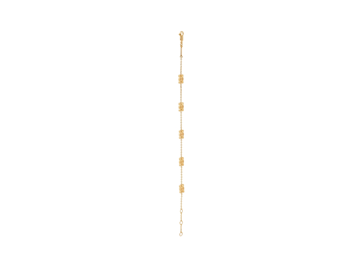 Celine Celine Triomphe Mini Triomphe Bracelet In Brass With Gold Finish Gold - view 2