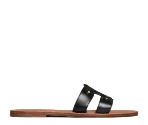 แซนดัล Celine Triomphe Mule In Calfskin Tan (W) | SASOM