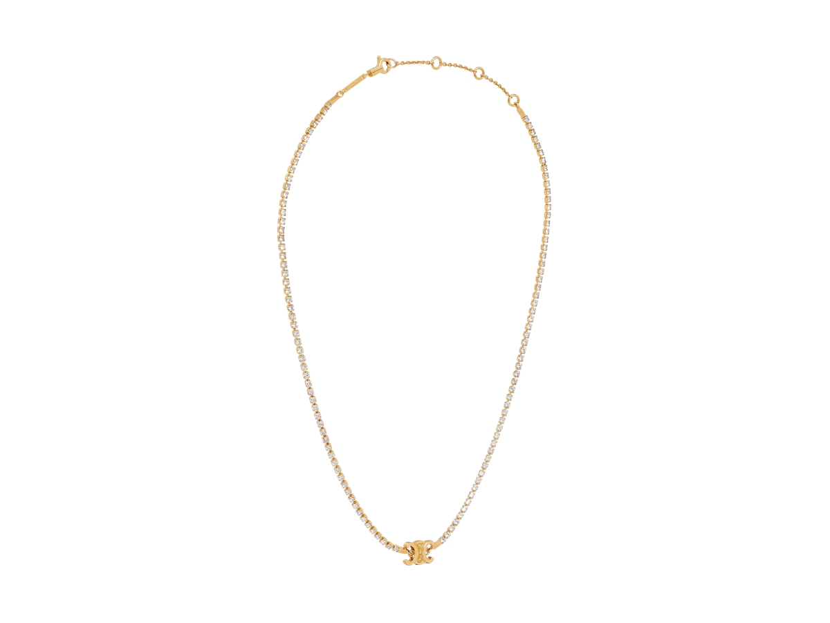 https://d2cva83hdk3bwc.cloudfront.net/celine-triomphe-sparkle-necklace-in-brass-with-gold-finish-and-strass-2.jpg