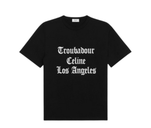 関税込 CELINE loose Celine 16 t-shirt in cotton jersey celine loose t-shirt in cotton jersey - NAVY/GREY/RUST | CELINE