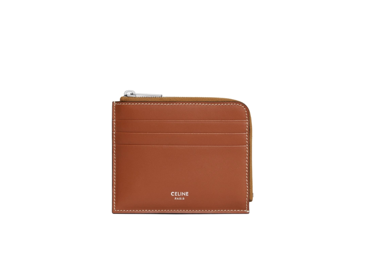 Card holder in Triomphe Canvas and calfskin
