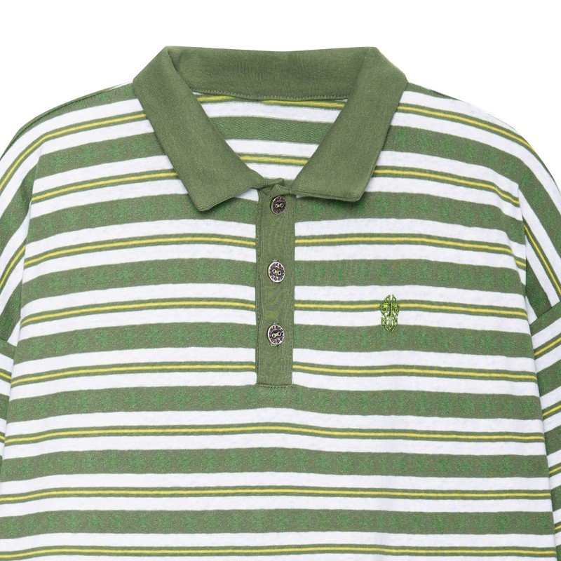 https://d2cva83hdk3bwc.cloudfront.net/ch-036007303-chrome-hearts-ss23-striped-logo-embroidered-long-sleeve-polo-green-3.jpg