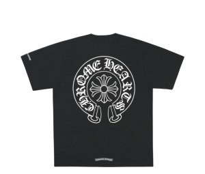 Buy Chrome Hearts Horse Shoe Logo Pocket T-Shirt Black at Sasom – Authentic and Ready to Ship