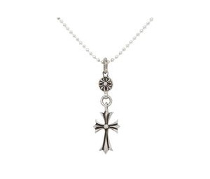 Buy Chrome Hearts Cross Ball Chain Necklace - Silver at Sasom – Authentic and Ready to Ship
