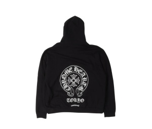 Buy Chrome Hearts Tokyo Zip Up Hoodie Black at Sasom – Authentic and Ready to Ship