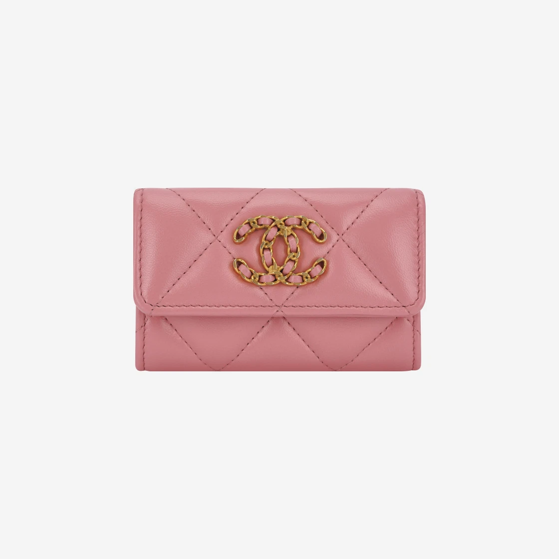 https://d2cva83hdk3bwc.cloudfront.net/chanel-19-flap-card-holder-lambskin-%26-gold-coral-pink-2.jpg