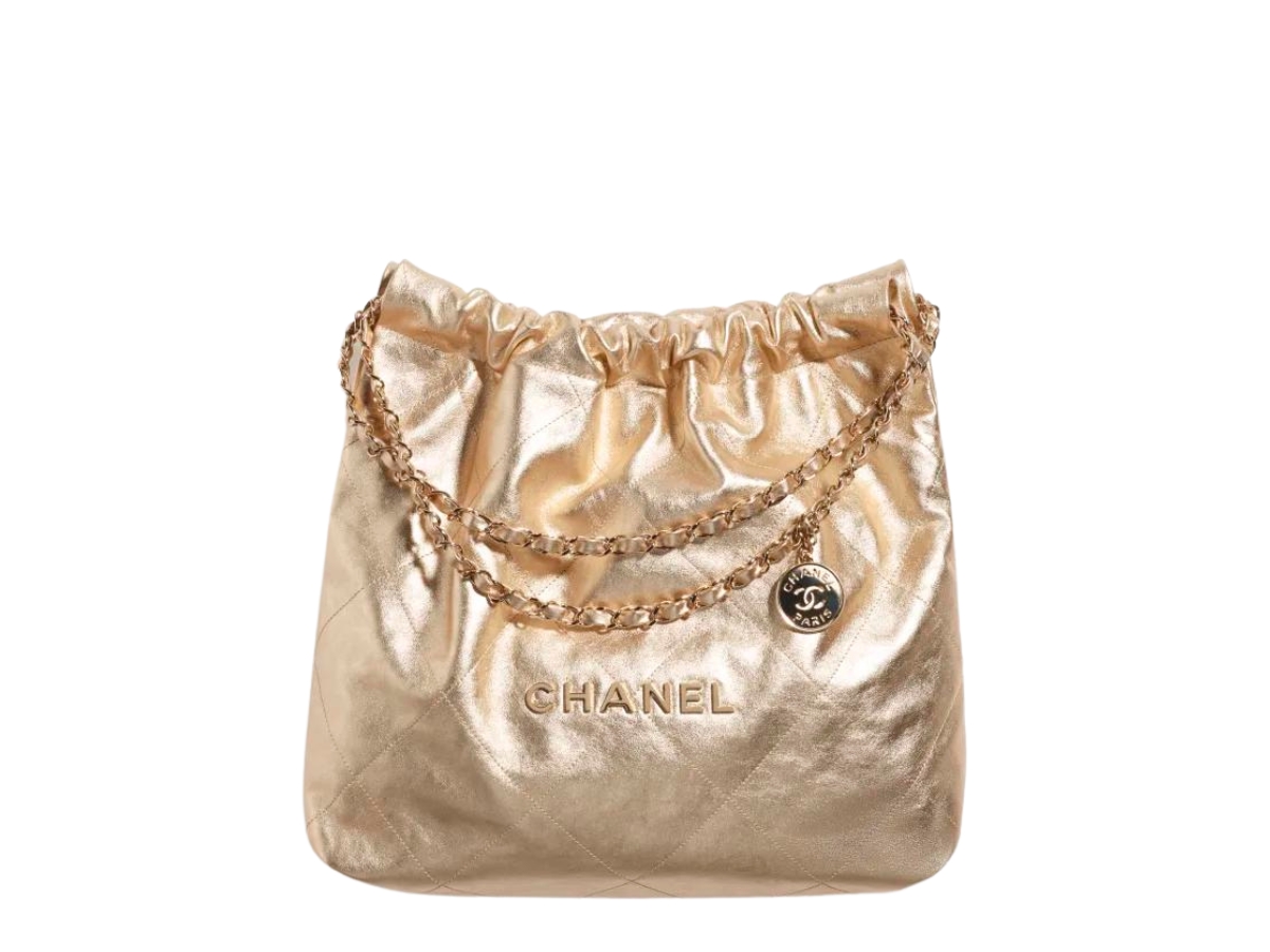 Light on sale gold handbag