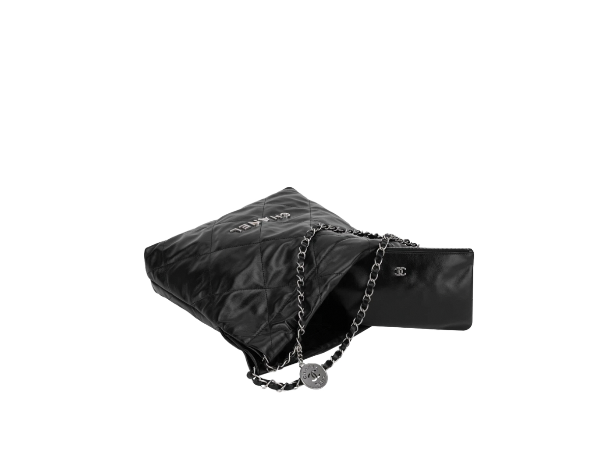 https://d2cva83hdk3bwc.cloudfront.net/chanel-22-small-handbag-in-calfskin-with-silver-hardware-silver-black-3.jpg