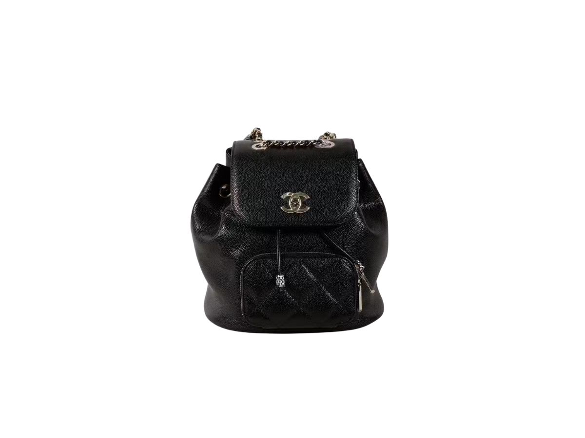 Chanel grained 2025 calfskin backpack