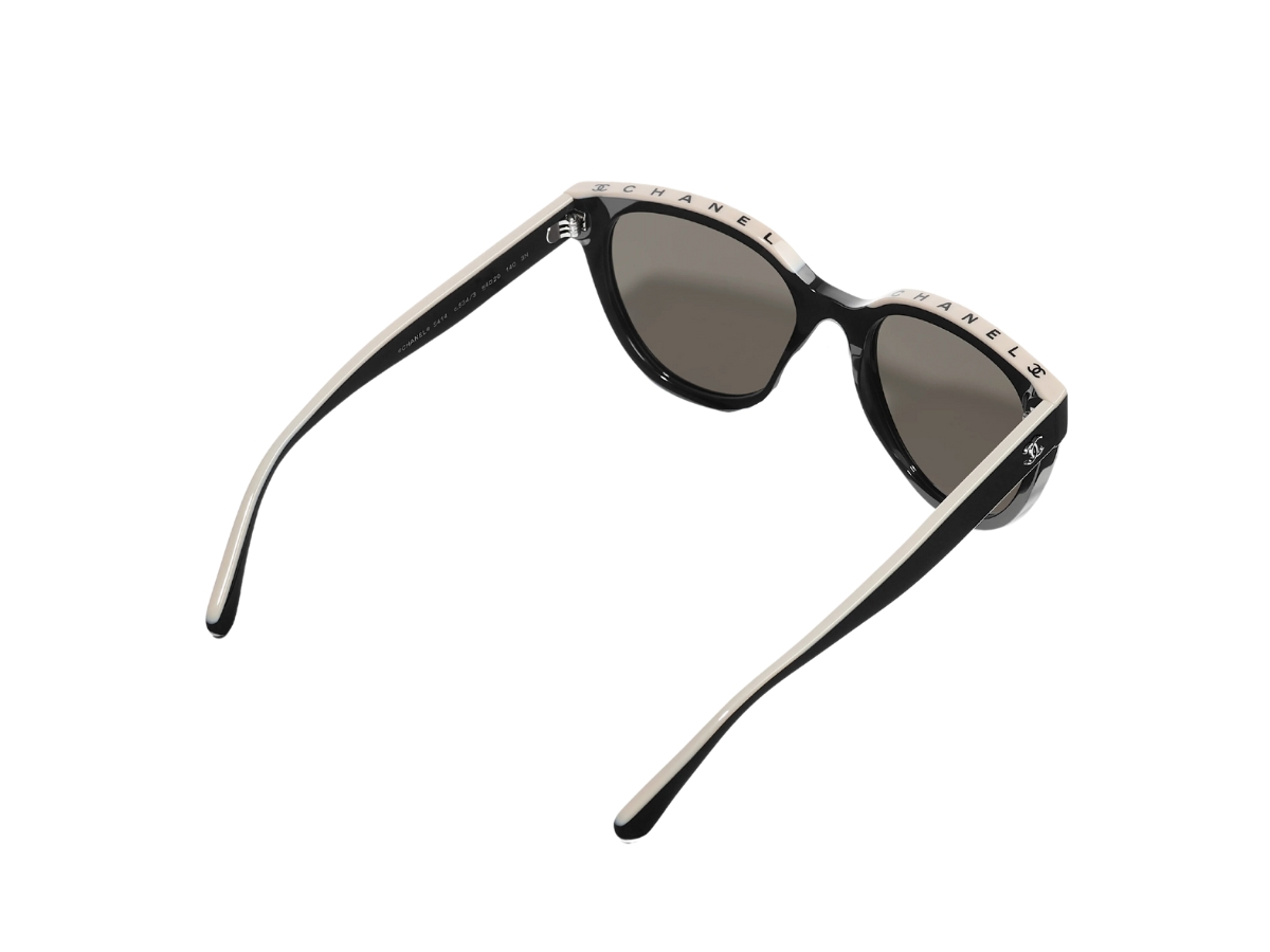 SASOM  เครื่องประดับ Chanel Butterfly Sunglasses In Acetate Black