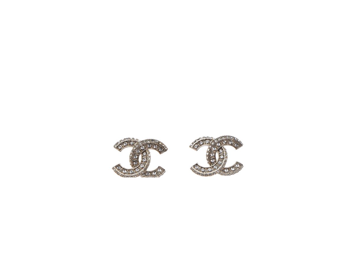 SASOM  accessories Chanel CC Earrings In Gold-Tone Metal With