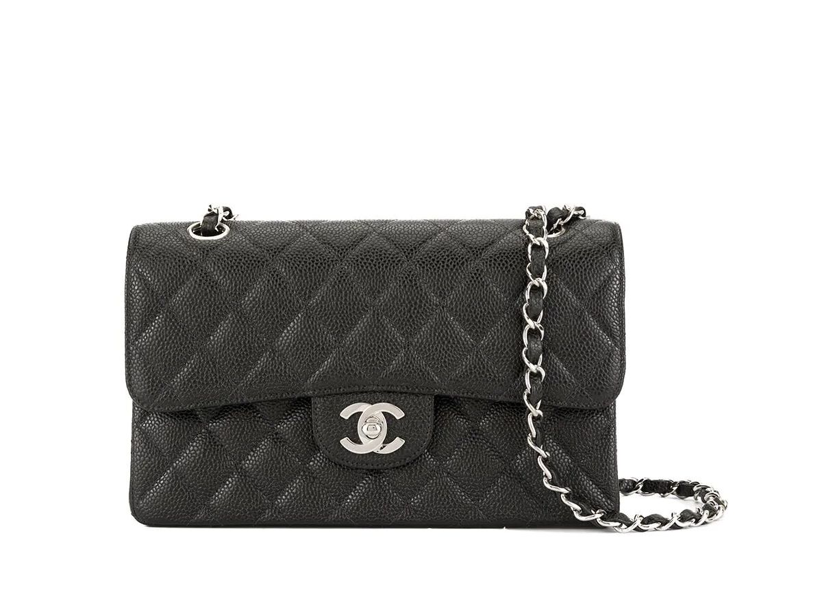 Chanel Classic Flap Bag Black  Nice Bag