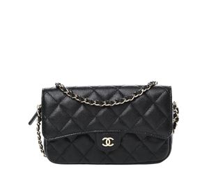 Buy Chanel Classic Flap Phone Holder With Chain at Sasom – Authentic and Ready to Ship