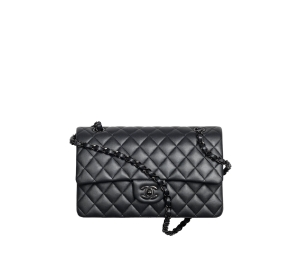 CHANEL 楽1番 クラシックハンドバッグ マトラッセチェーンショルダー ベージュ
