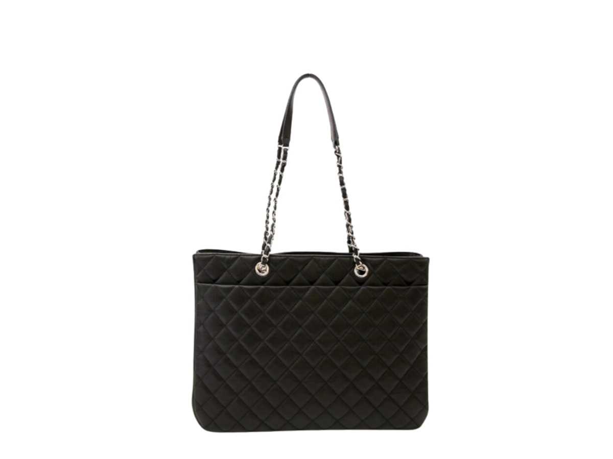 As New*Chanel Large Black Classic Tote Bag ○ Labellov ○ Buy and