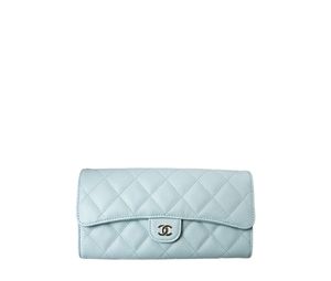 Chanel classic discount long flap wallet