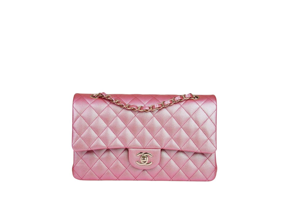 Chanel Grained Calfskin CC Filigree Medium Flap Bag SHFP3nxD7  LuxeDH