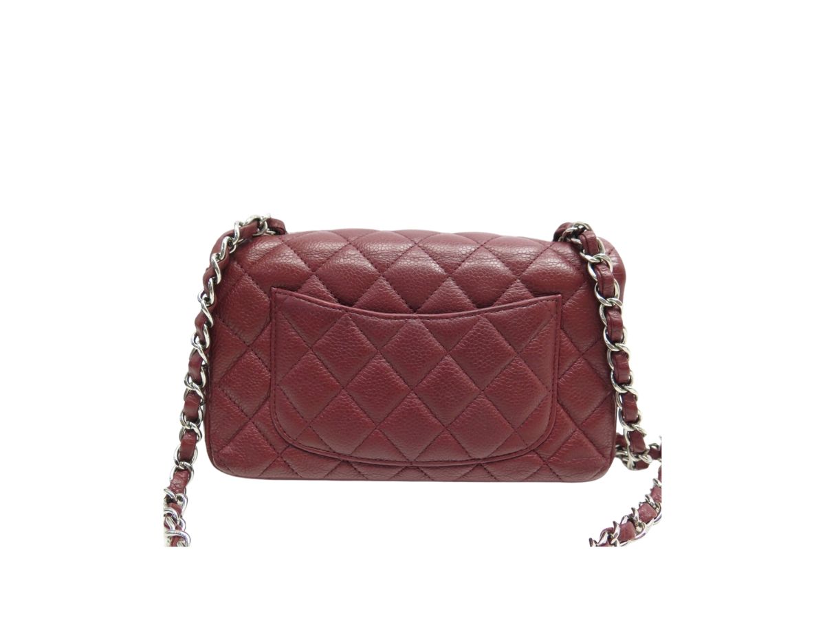 SASOM  Chanel Sweet Classic Mini Flap Bag Grained Calfskin