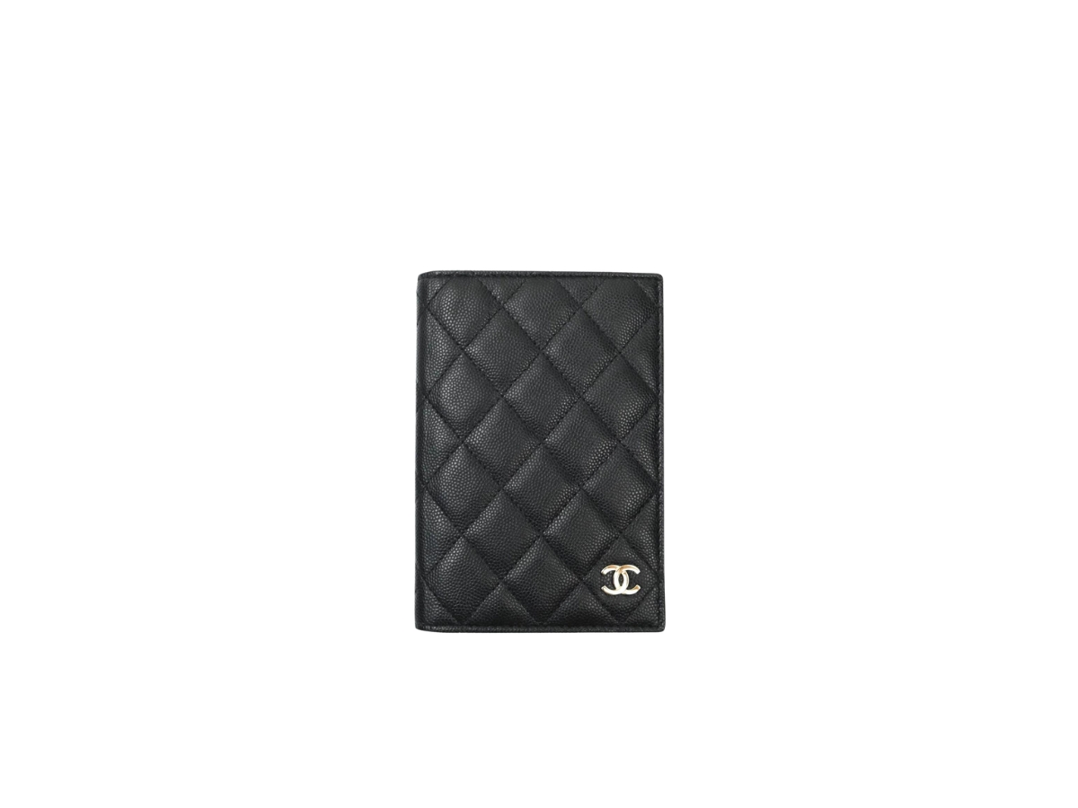 SASOM  bags Chanel Classic Passport Holder In Grained Calfskin With Gold  Hardware Black Check the latest price now!