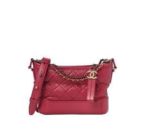 CHANEL, Bags, Chanel Gabrielle Small Hobo Bag Pink Aged Calfskin Leather