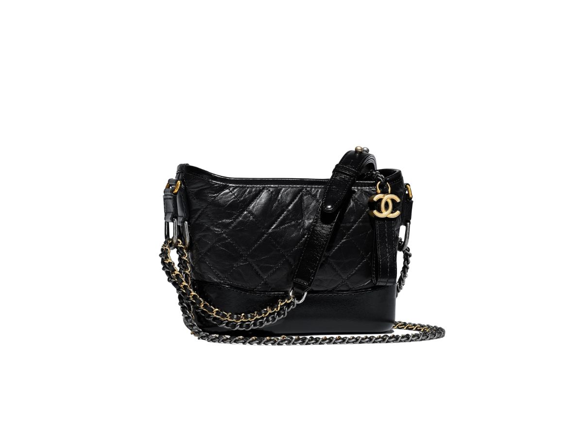 SASOM  bags Chanel Gabrielle Small Hobo Bag In Aged Calfskin And