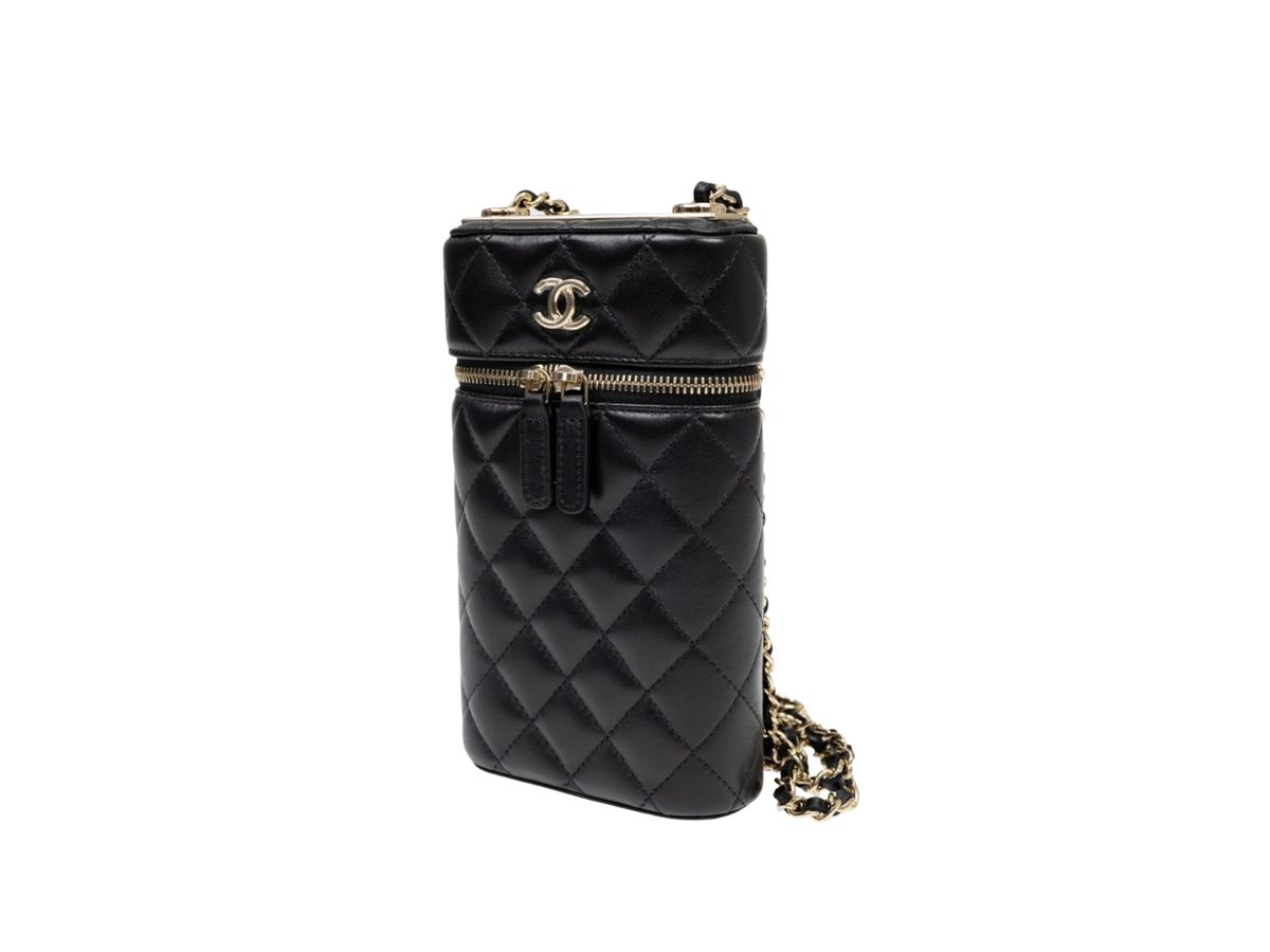 Fashion Concierge Vip Chanel, Phone Bag with Rock, BLACK