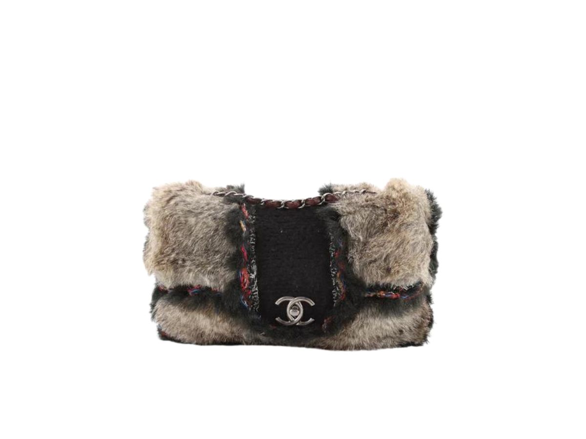 Chanel on sale fluffy bag