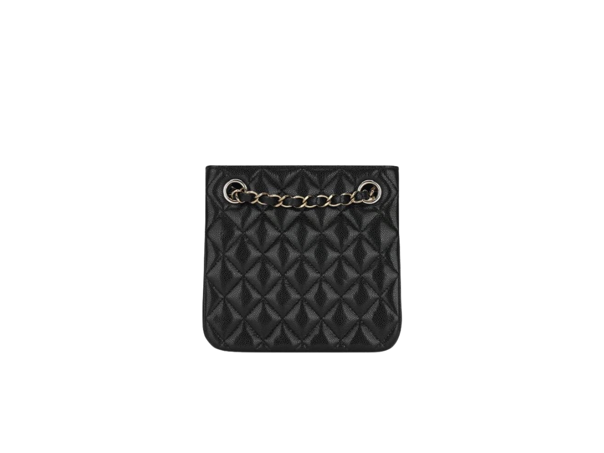 SASOM  bags Chanel Mini Bucket Bag In Grained Calfskin With Gold Color  Hardware Black Check the latest price now!