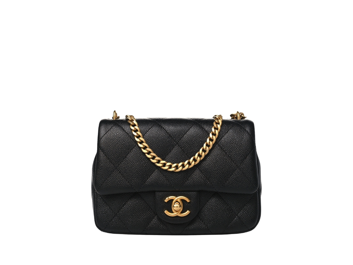 SASOM  bags Chanel Mini Flap Bag In Grained Calfskin With Sweetheart Gold  Hardware Black Check the latest price now!