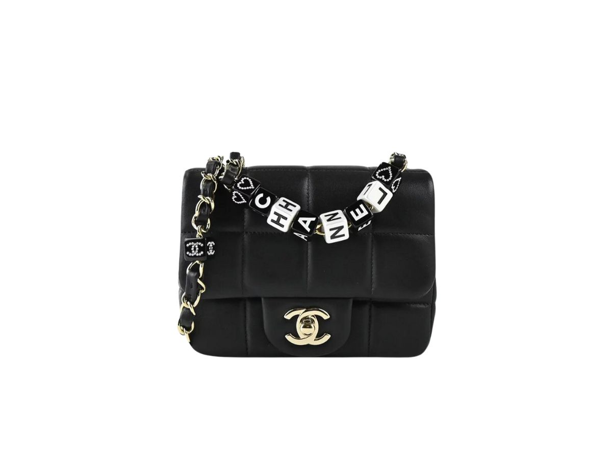 SASOM  bags Chanel Mini Flap Bag In Lambskin With Resin And Gold-Tone  Metal White Check the latest price now!