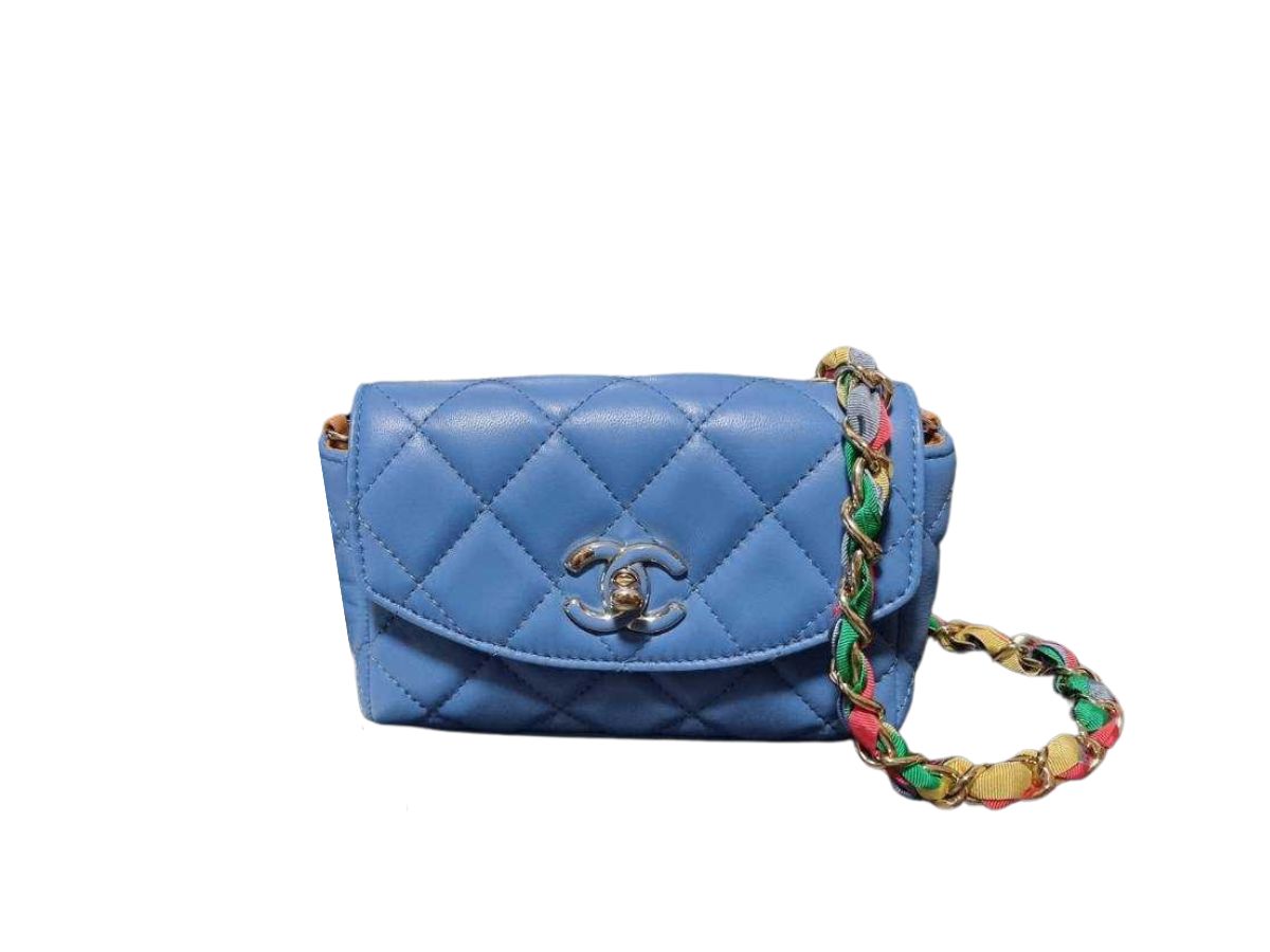 Chanel 23B Mini Flap Bag, Luxury, Bags & Wallets on Carousell
