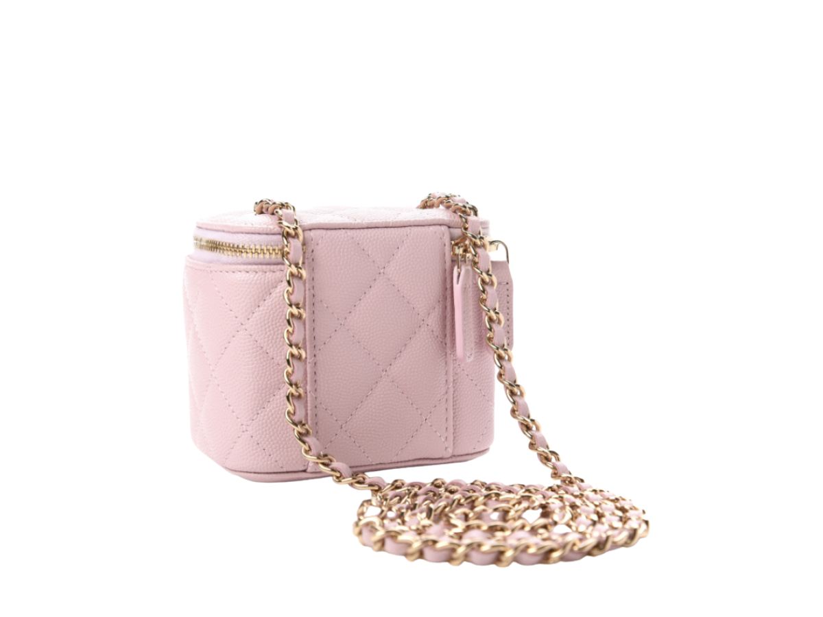 mini chanel vanity case handbag