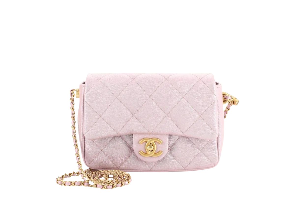 SASOM  Chanel My Perfect Mini Flap Bag Grained Calfskin