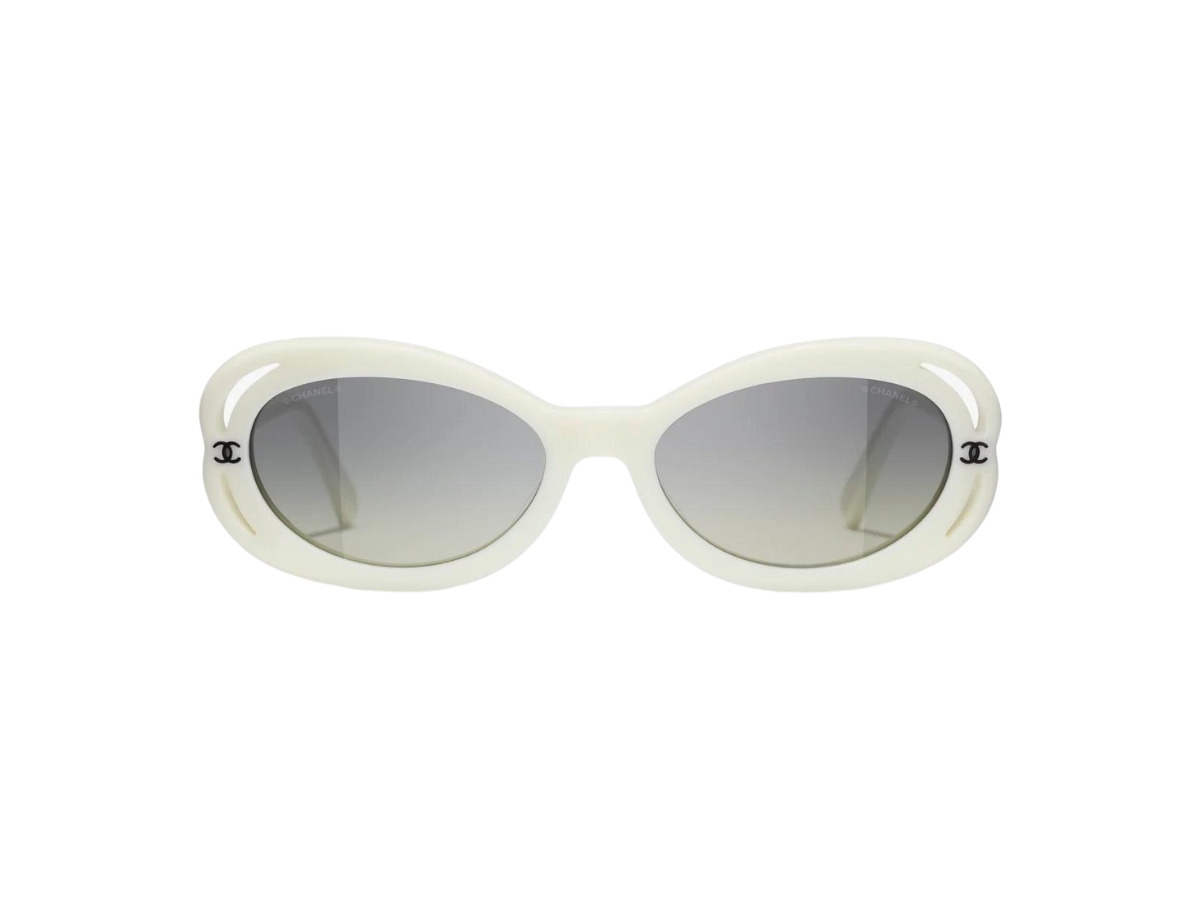 Oval top chanel sunglasses