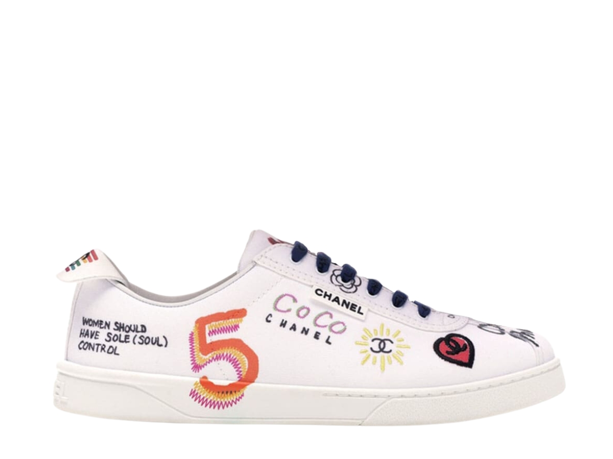 Chanel Sneakers Pharrell White Multi-Color (W) - TimeToCop