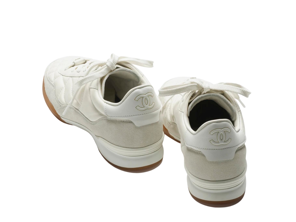 TRAINERS IN BLACK SUEDE AND CALFSKIN