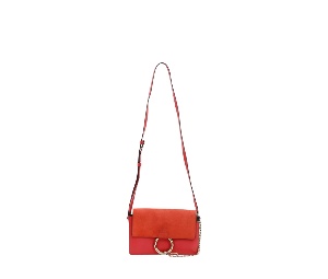 Buy Chloé Suede Faye Day Bag Red at Sasom – Authentic and Ready to Ship