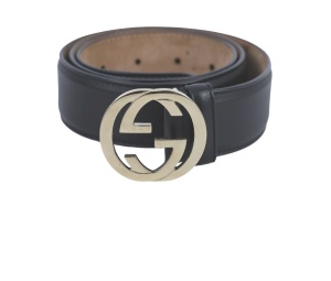 Buy Chanel Interlocking Gold GG Belt Black at Sasom – Authentic and Ready to Ship